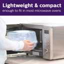 Philips Avent Microwave Steam Sterilizer for Baby Bottles, Pacifiers, Cups and More, SCF281/05 (4 Count (Pack of 1))