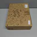 MEHOFOND Fall Pumpkin Baby Shower Decorations Boho Floral Little Pumpkin Party Supplies Blue Disposable Tableware Set 193 Pcs Plates Napkins Plastic Tablecloth for Boy Baby Shower Party