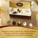 Ferrero Collection Chocolate Gift Box Grand Assortment, Hazelnut, Dark, Coconut, Almond, and Cappuccino Holiday Box of Chocolates Gifts, Christmas Candy, 24 Count, 8.7 oz