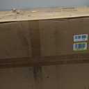 Criss Cross Chair with Armrests & Wheels, PU Leather Vanity Chair, Comfortable Adjustable Swivel Computer Office Desk Chairs for Home, Make Up, Bed Room (Black)