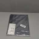 Cambridge Limited Business Notebook, Meeting Format, Legal Ruled Paper, 8-1/4" x 11", 80 Sheets, Flexible Soft Touch Cover, Wirebound, Gray (06132)