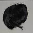 BCHR Mens Black Wig, Short Men Wigs Natural Fluffy Cosplay Costume Synthetic Mens Wig for Male Guy Halloween