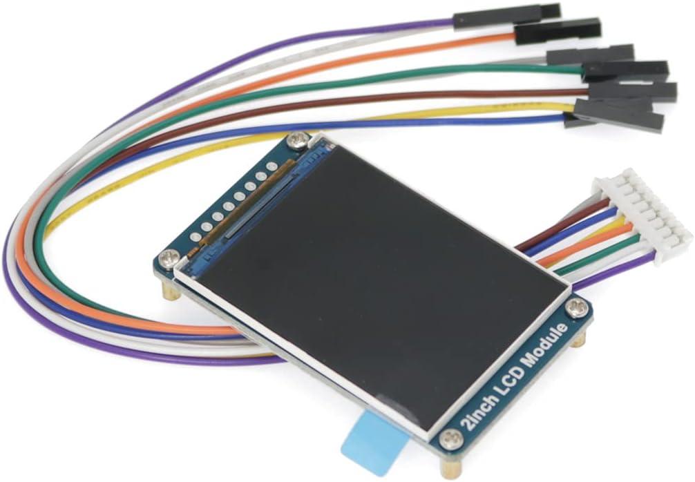 waveshare 2inch LCD Display Module IPS Screen 240320 Resolution Onboard Driver ST7789 SPI Interface RGB, 262K Color with Examples for Raspberry Pi/Jetson Nano/STM32