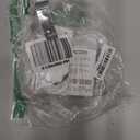 20-Pack TENS Unit Replacement Pads, Long-Lasting Snap Electrodes for 50 Times of Use per Pad, Latex-Free TENS Pads Set Compatible with TENS EMS Devices Using 3.5mm Button Lead Wires (White)