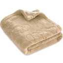 BORITAR Baby Blanket for Boys Girls Ultra Soft Fleece Warm and Lightweight Animal Blankets for Infant Toddler Newborn, 30x40 Inch, Brown