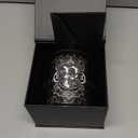 Personalized Clear Ice Cube Maker Gifts for Men, A-Z 2.5" Ice Ball Maker Mold Customized Gift, Unique Christmas Birthday Whiskey/Cocktail/Bourbon Gifts for Men Him Dad Husband Brother(P)