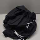 Bedsure 100% Washed Cotton Duvet Cover Queen Size - Black Minimalist Cotton Duvet Cover Linen Like for All Seasons - GentleSoft Plain Simple Bedding (Black, Queen, 90"x90")