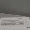 Wireless Keyboard and Mouse Combo, Full Size Silent Ergonomic Keyboard and Mouse, Long Battery Life, Optical Mouse, 2.4G Lag-Free Cordless Mice Keyboard for Computer, Mac, Laptop, PC, Windows (Black)