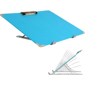Slant Board for Writing 16 x 12 Inch Adjustable Tilted Writing Board Sloped Surface to Improve Handwriting Legibility 20°Slanted Clipboard for Writing Reading Drawing