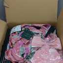 Dolicer 6 FT Pre Decorated Pop Up Christmas Tree, Collapsible Christmas Trees with 180 Warm LED Lights & Remote Control, Fully Decorated Cute Artificial Xmas Tree Easy Assemble Holiday Party Decor