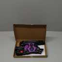 PHOEPET No Pull Dog Harness Medium Reflective Front Clip Vest with Handle,Adjustable 2 Metal Rings 3 Buckles,[Easy to Put on & Take Off](M, Purple)