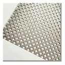 M-D Building Brass Aluminum Sheet, Cloverleaf, 12in x 24in x .020in
