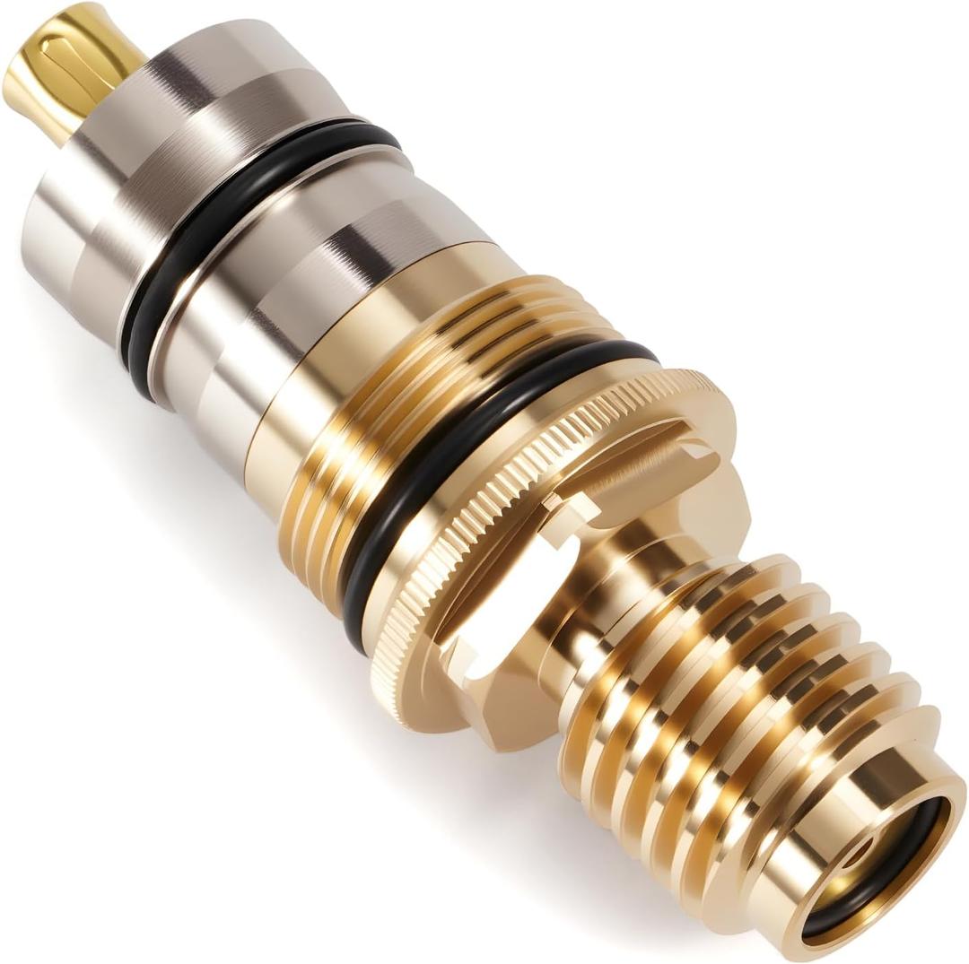 47450000 Thermostatic Cartridge Fit for Grohe 1/2'' Thermostatic Shower Valve GR-47450000 - Replace for Grohe Thermo-Element Shower Cartridge Assembly, 7 x 13 x 6 cm