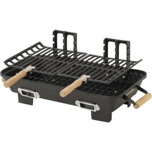 Marsh Allen 30052 Cast Iron Hibachi 10 by 18-Inch Charcoal Grill