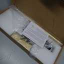 Wireless Picture Light,5200mAh Battery Operated Picture Lights with Remote,Gold Picture Light, Full Metal Painting Light for Wall Display, Gallery,Portrait,Bedroom (Gold) (Gold-Curved Arm)