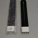 Kittmip 24w B24b Bug Zapper Replacement Bulbs 24w Uv Light Ultraviolet Mosquito Killer Lamp Insect Trap Replacement Uv Bulb for Stinger Bk300, Bk310, Bk500, Bk510 (2)