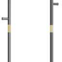 Coat Rack Freestanding Heavy Duty, Coat Racks Solid Wood Hanger, Standing Hat Rack,Shoe Bench Placed in the Bedroom, Entrance, Living Room and Office (Grey)