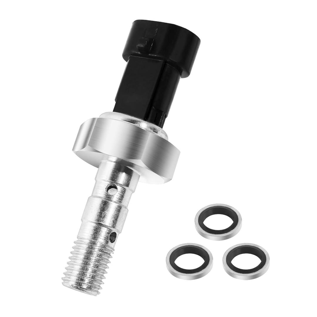 Brake Pressure Switch with Brake Line Seal Kit for Polaris Ranger XP 1000 2019-2024 for RZR 2016-2021 for Sportsman and General Replaces for Polaris 4014262 4081117