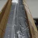 Muzata 4Pack 4FT Black Cable Railing Handrail Rectangular Stainless Steel Handrail for Cable Railing System Top Rail Deck Stair Indoor Outdoor Length Adjustable with Paper User Guide HT10 BP4