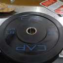 CAP Barbell Rubber Olympic Bumper Plate 45lbs Plate