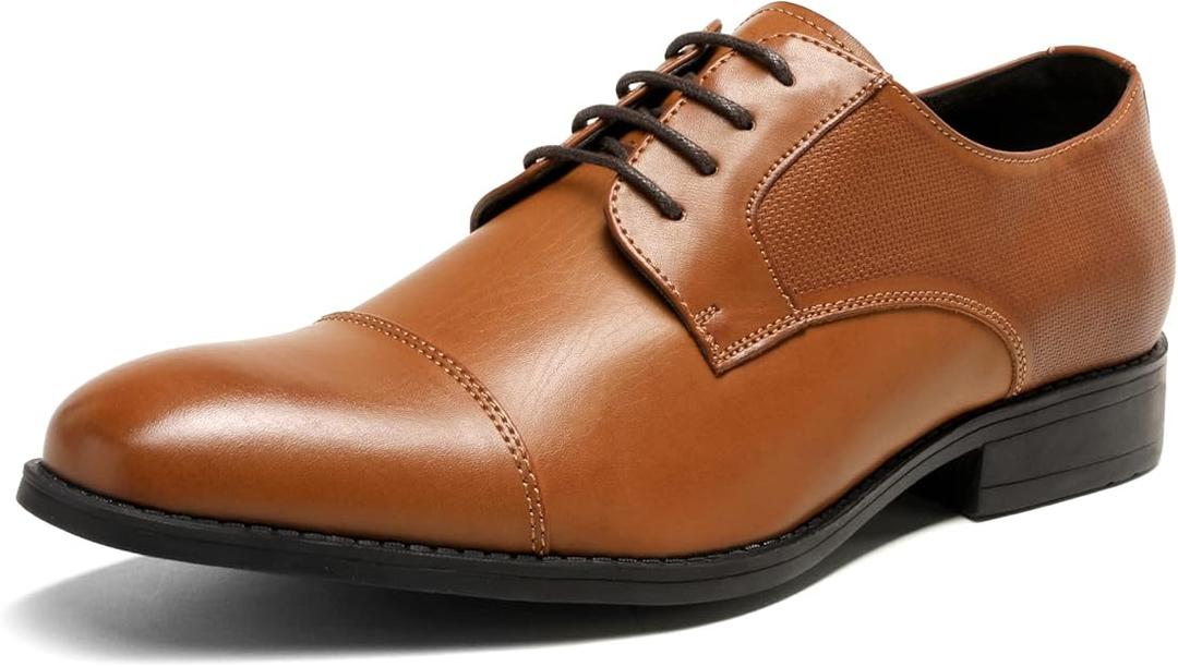 Bruno Marc Men's Oxford Dress Shoes 13 (Brown)