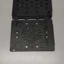 BoxLegend V3 Shirt Folder Board Tshirt Clothes Folder Folding Board Durable Laundry Sorter Helper Liner, Black