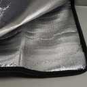 Frienda BBQ Meat Resting Bag with 50 Sheets Butcher Paper, 21" Insulated BBQ Blanket for Brisket & Pork Shoulder, Leakproof Thermal Cooler Bag, Smoker Accessories Grilling Gifts for Men Dad(Black)