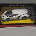 QUN FENG Remote Control RC CAR Racing Cars Compatible with Lamborghini Veneno Officially Licensed 1:24 Toy RC Cars Model Vehicle for Boys 6,7,8 Years Old,White