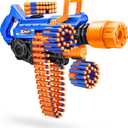 XSHOT Insanity Smoking Barrel Blaster with 72 Air Pocket Technology Darts by ZURU, Dart Blaster with Smoking Mechanism Outdoor Toy for Boys and Girls, Teens and Adults Aged 8+