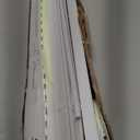 LazBlinds No Drill Blinds for Indoor Windows, Cordless 1" Vinyl Mini Blinds, Privacy S-Curve Blinds for Windows, Room Darkening Horizontal Window Blinds and Shades for Home, 27" W x 36" H, White