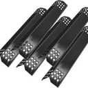 Set of 5 Flame Tamers for Nexgrill 720-0896, 720-0882A, 720-0896B, 720-0783E Grill Replacement Parts, Heat Plate Shields Replacement for Grill Master 720-0737, 720-0697, Nexgrill 720-0925, 720-0896C