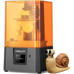 Creality Resin 3D Printer for Kids and Beginners, HALOT R6 Fully Assembled, Upgraded Light Source with High-Precision Printing, LCD Monochrome Screen, Simple Workflow 3D Resin Printers