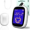 Wireless Bedwetting for Boys and Girls USB-C Rechargeable, High Sensitivity, Triple Alert with Flashing Light, Loud Sound, Vibration, Pee, Bedwetting Solutions, Night Time Potty Training