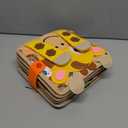 Giraffe Busy Book for Toddlers 1-3, Montessori Toys Toddler Busy Board for 1 Year Old, Felt Quiet Book Sensory Learning Activity Books, Airplane Car Travel Toys, Gifts for Boys Girls 1+