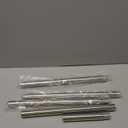 Shower Curtain Rod, 1" Diameter Heavy Duty Tension Shower Rod, Non Slip Adjustable 28-74 inch No Drilling Shower Curtain Rods Spring Tension For Bathroom, Shower Stall, No Rust, Silver