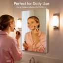 24 x 32 Medicine Cabinet Mirror, Moisture-Proof Aluminum Bathroom Medicine Cabinet with Mirror, Bathroom Mirror Cabinet with Adjustable Shelves, DTC Hinges, Recessed/Surface-Mounted