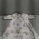 Baby Sleep Sack 18-24 Months, 2.5 TOG Warm Cotton Sleep Sack with Detachable Long Sleeves, Winter Wearable Blanket for Cold Nights, 2-Way Zipper Toddler Sleeping Sack, Hot Air Balloon XL