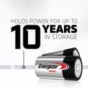 Energizer MAX D Batteries (8 Pack), D Cell Alkaline Batteries