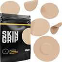 Skin Grip Freestyle Libre 2 Sensor Covers & Lingo CGM  Waterproof and Sweatproof Adhesive for 10-15 Days, Pre-Cut Medical Tape, Continuous Glucose Monitor Patch  20 Pack, Tan
