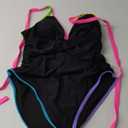 One Piece Swimsuit , Extra Large, Black 
