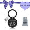 Vadaka Sea Turtle Inspirational Keychain Gift Turtle Lover Gift Jewelry Turtle Decor Encouragement Gifts for Daughter Son