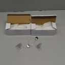 Whaline 40Pcs Crystal Hanging Ornaments 3 Inch Clear Teardrop Chandelier Decor Glass Hanging Ornaments for Christmas Tree Decorations Party Home Decor