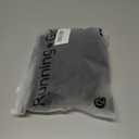 RUNNING GIRL Sports Bra for Women Ruched V Neck - Y Back Spaghetti Thin Strap Wireless Padded Medium Support Yoga Crop Top_WX3094_Black_XXL (Black, XL)