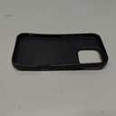 TENOC Phone Case Compatible with iPhone 16 Pro, Black Case Anti-Fingerprint Protective Bumper Matte Cover for 6.3 Inch