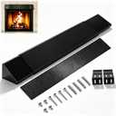 Fireplace Heat Shield & Heat Deflector 28-48 Inch, High‑Heat Barrier