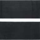 Geiserailie 2 Pcs Extender Strap Reusable 2 x 8 Inch Ice Belt Extender Strap Multipurpose Elastic Hook and Loop Extension for Ice Pack Black Back Knee Ankle Braces, Vests, Wraps, and Belts