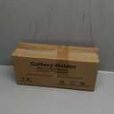 Cutlery Holder with Drain Holes, Silverware Caddy for Party Countertop, 3pcs Bins Set Utensil Holders for Spoon and Fork, White