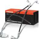 A-Premium Rear Driver and Passenger Side Brake Hydraulic Hose Compatible with Select Jeep Models - Wrangler 2007-2013 - Pack of 2