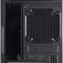 Fractal Design Core 1100 - Mini Tower Computer Case - mATX - High Airflow and Cooling - 1x 120mm Silent Fan Included - Brushed Aluminium - Black