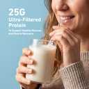 Isopure Zero Carb 100% Pure Whey Isolate Protein Powder, Lactose Free, Gluten Free, with Vitamins, Creamy Vanilla, 25g Protein Per Serving, 1 Lb, 15 Servings